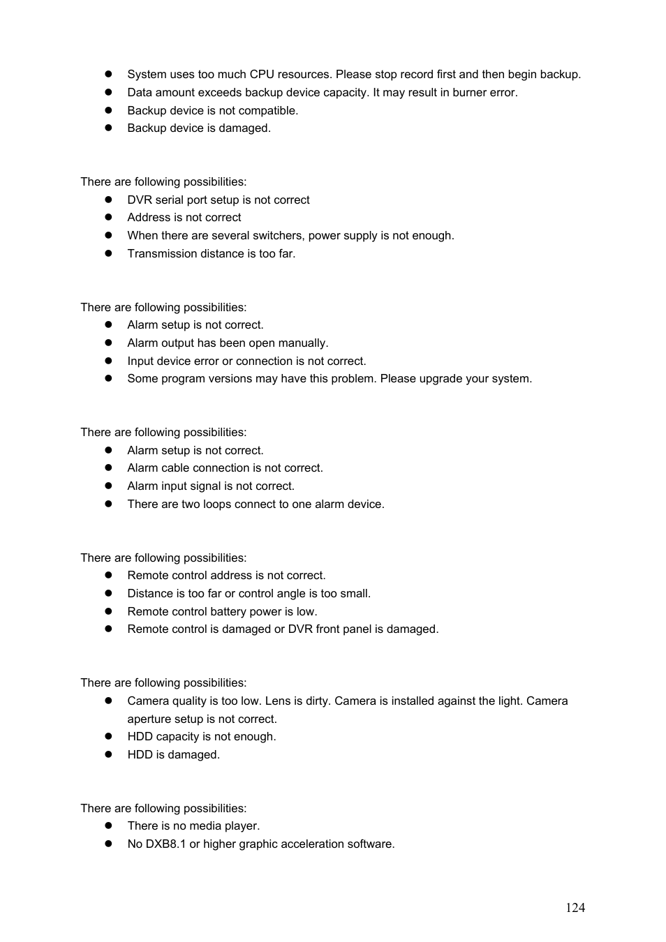 Dahua Technology LE-A User Manual | Page 124 / 136