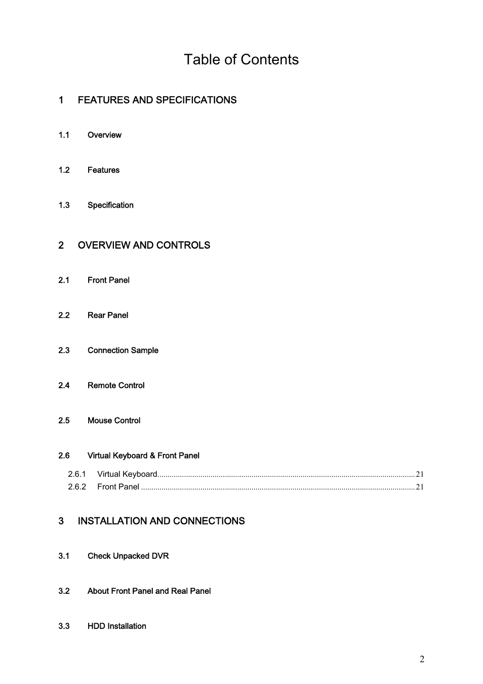 Dahua Technology LE-A User Manual | Page 2 / 136