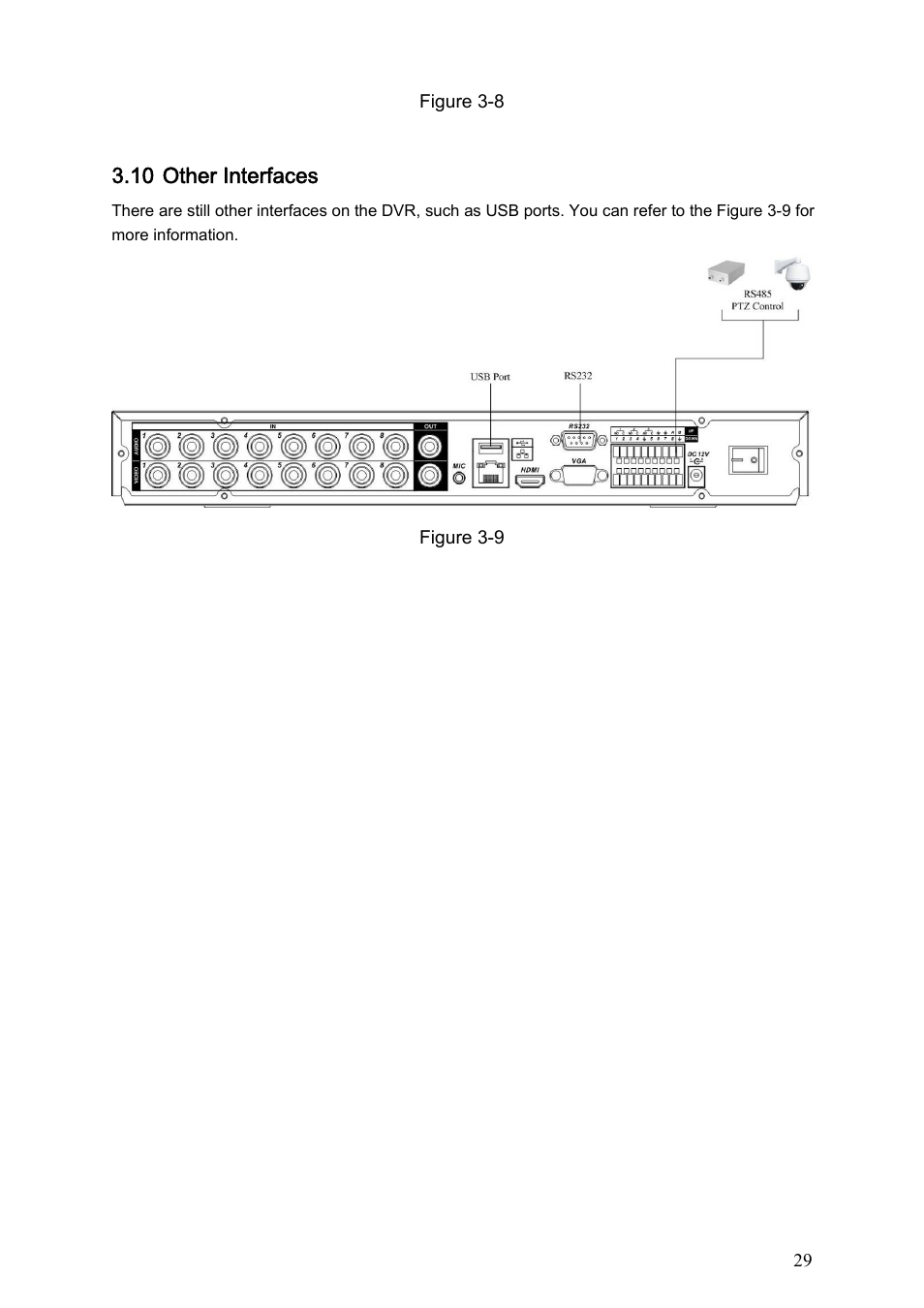 10 other interfaces, Other interfaces | Dahua Technology LE-A User Manual | Page 29 / 136