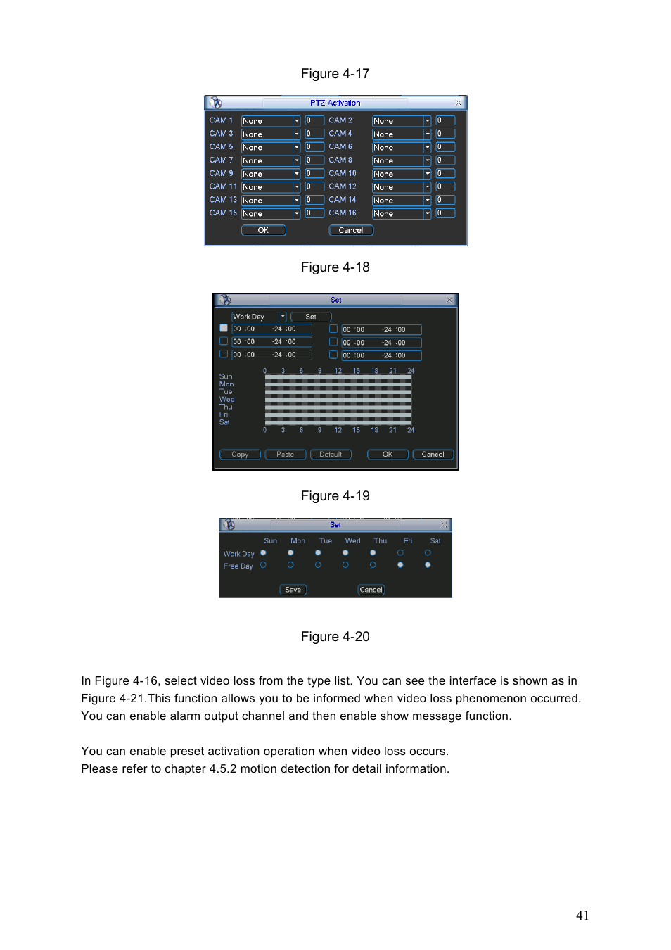 3 video loss | Dahua Technology LE-A User Manual | Page 41 / 136