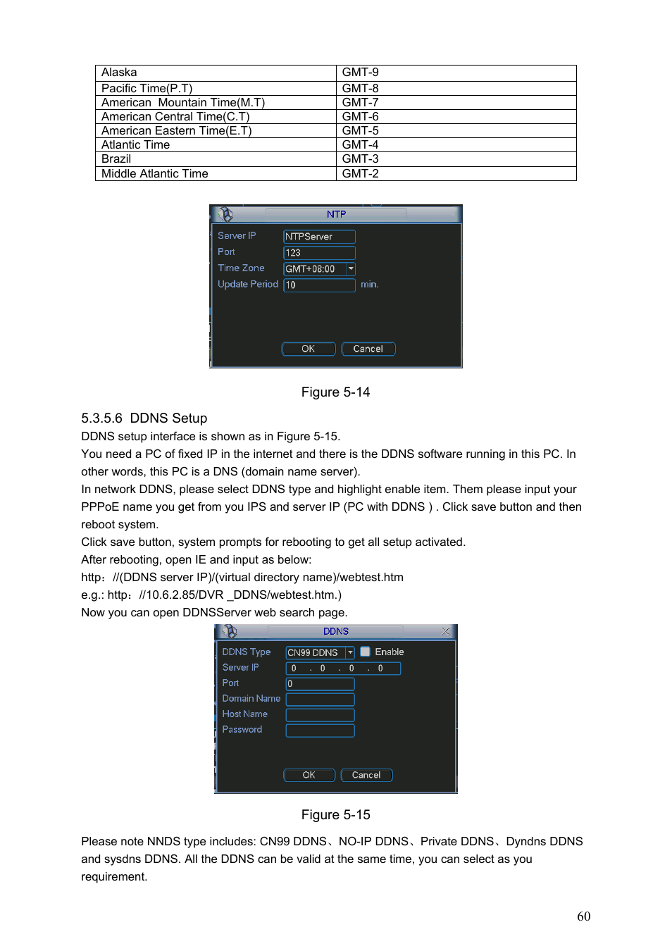 6 ddns setup | Dahua Technology LE-A User Manual | Page 60 / 136