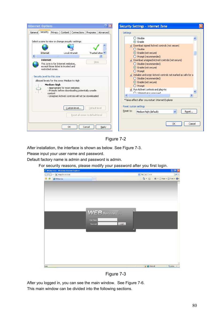 Dahua Technology LE-A User Manual | Page 80 / 136