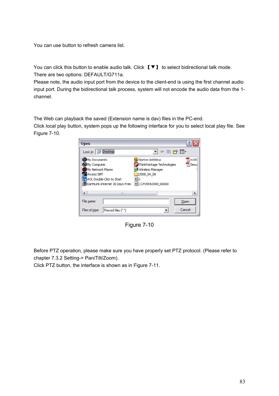 2 ptz | Dahua Technology LE-A User Manual | Page 83 / 136