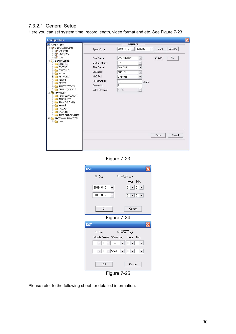 1 general setup | Dahua Technology LE-A User Manual | Page 90 / 136