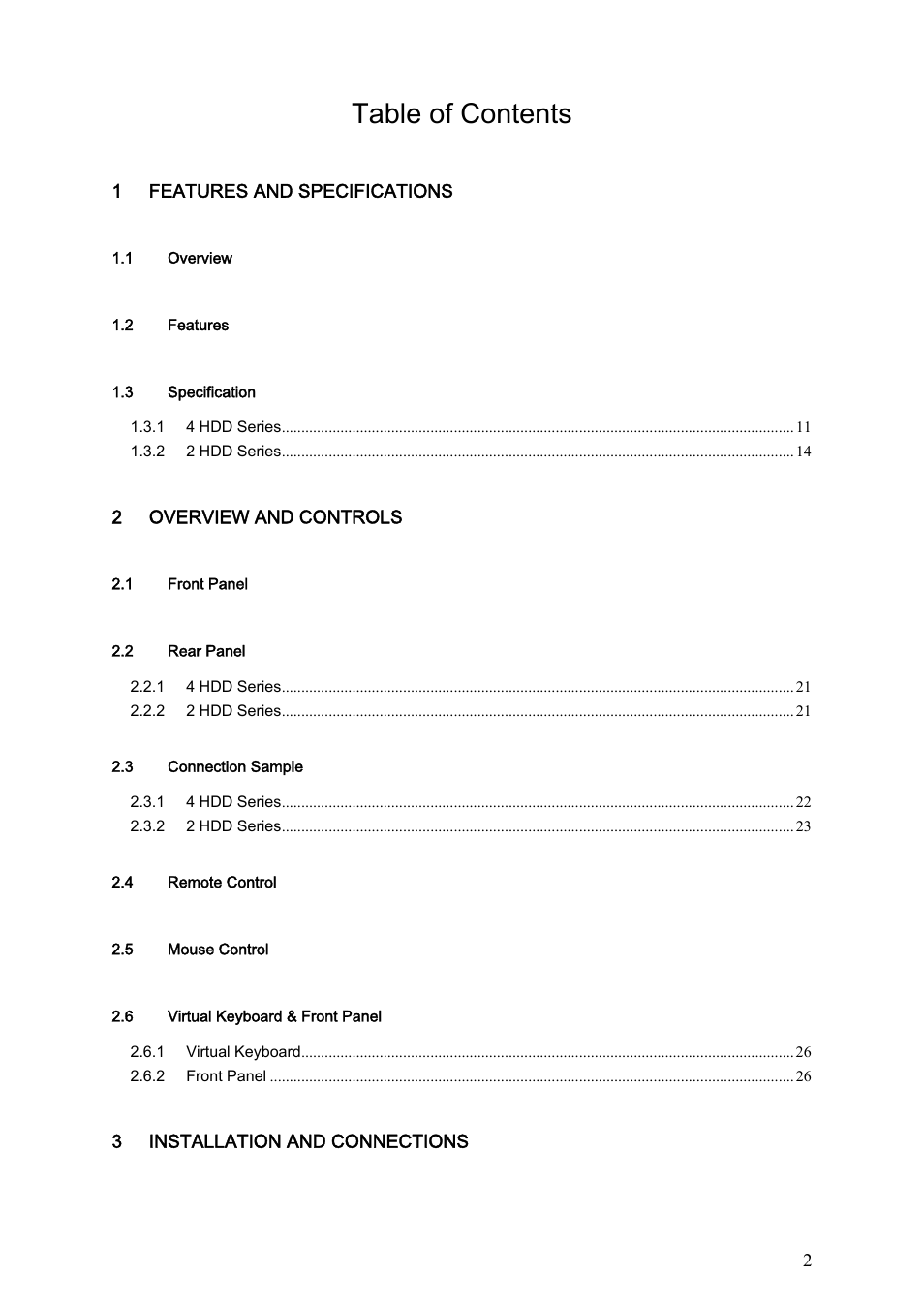 Dahua Technology LE-L User Manual | Page 2 / 149