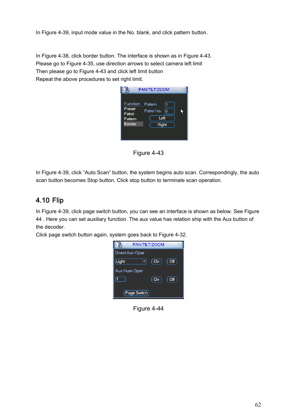 10 flip | Dahua Technology LE-L User Manual | Page 62 / 149