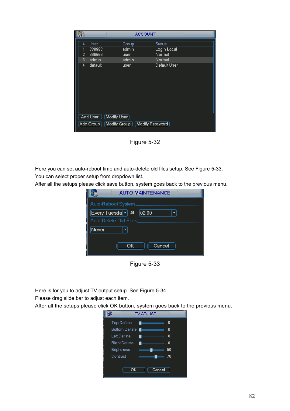 Dahua Technology LE-L User Manual | Page 82 / 149