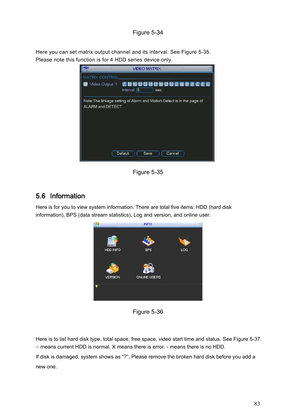 6 information | Dahua Technology LE-L User Manual | Page 83 / 149