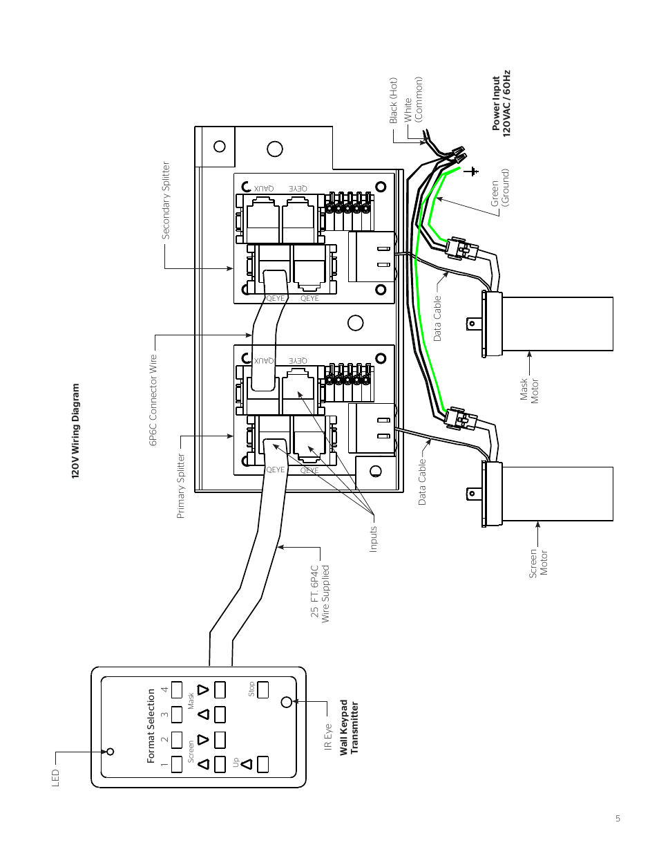 Da-Lite Horizon Electrol User Manual | Page 5 / 8