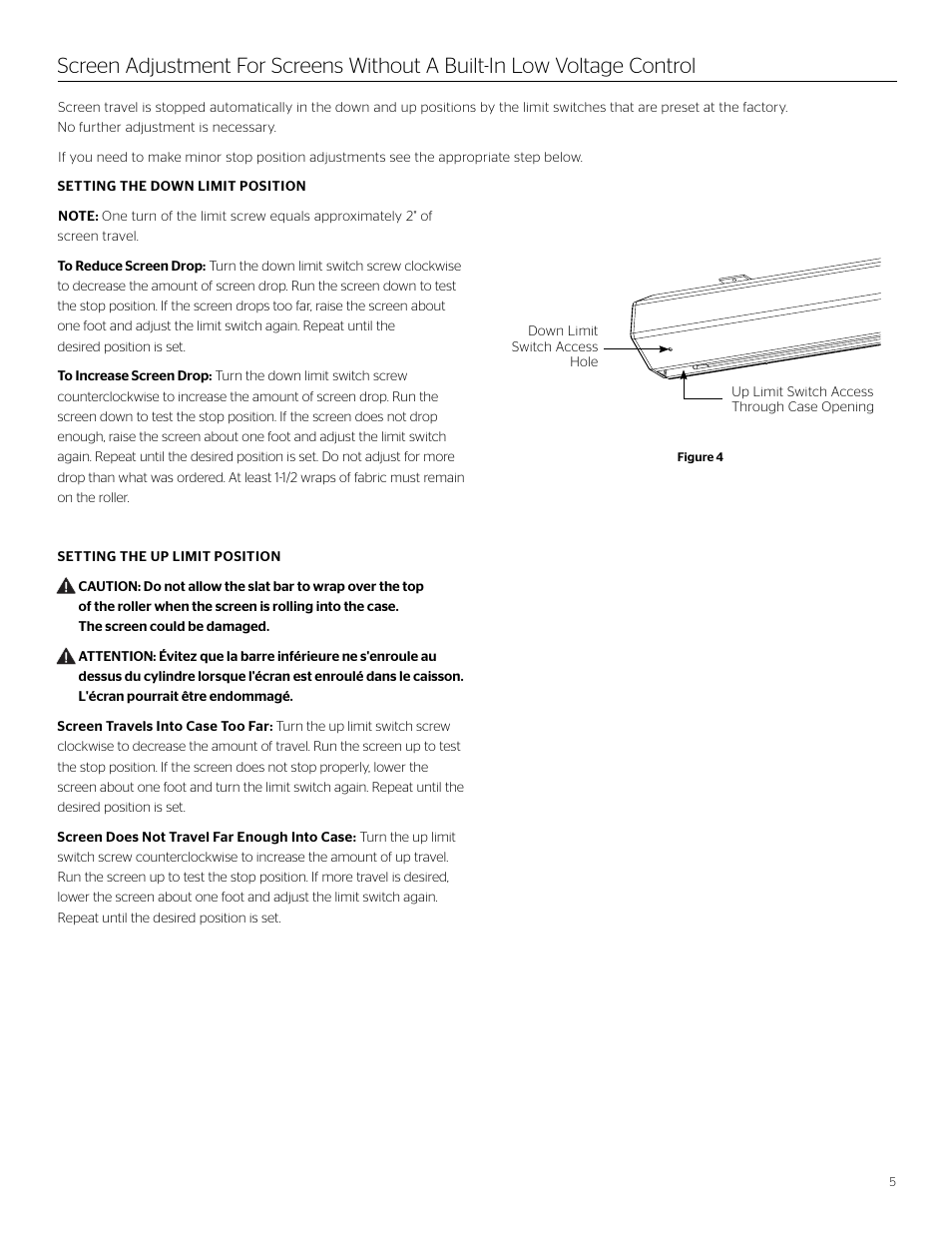 Da-Lite Large Cosmopolitan Electrol User Manual | Page 5 / 12