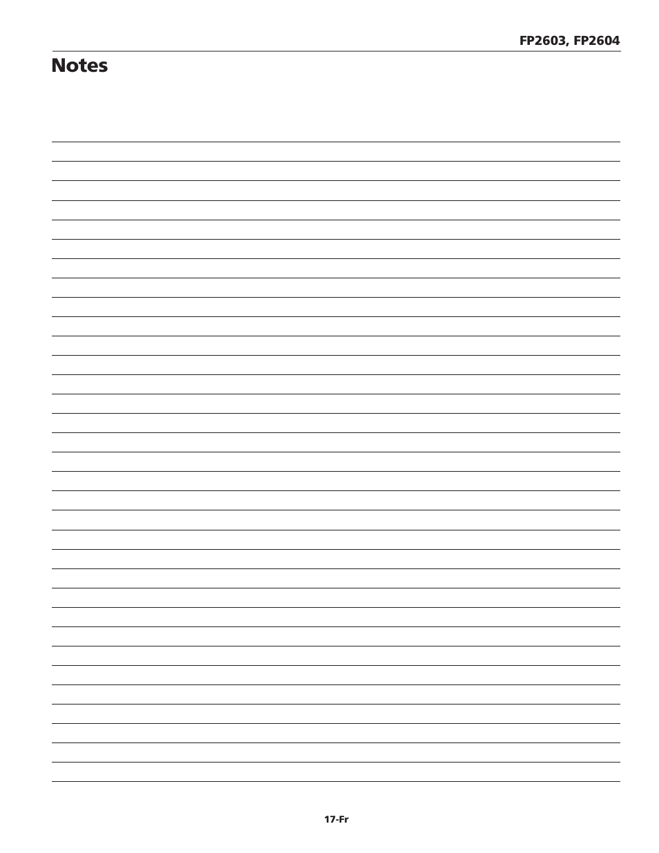 Campbell Hausfeld FP2603 User Manual | Page 17 / 32