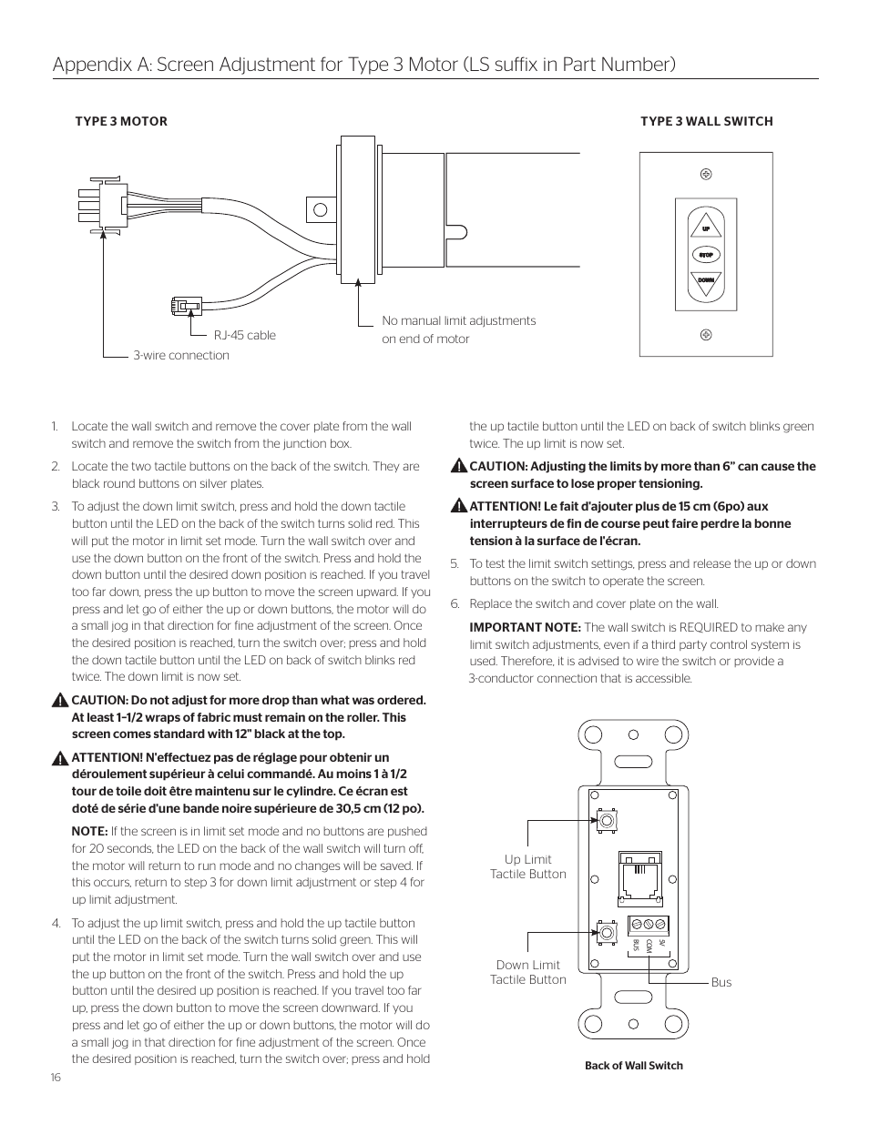 Da-Lite ViewShare Advantage Retrofit User Manual | Page 16 / 20