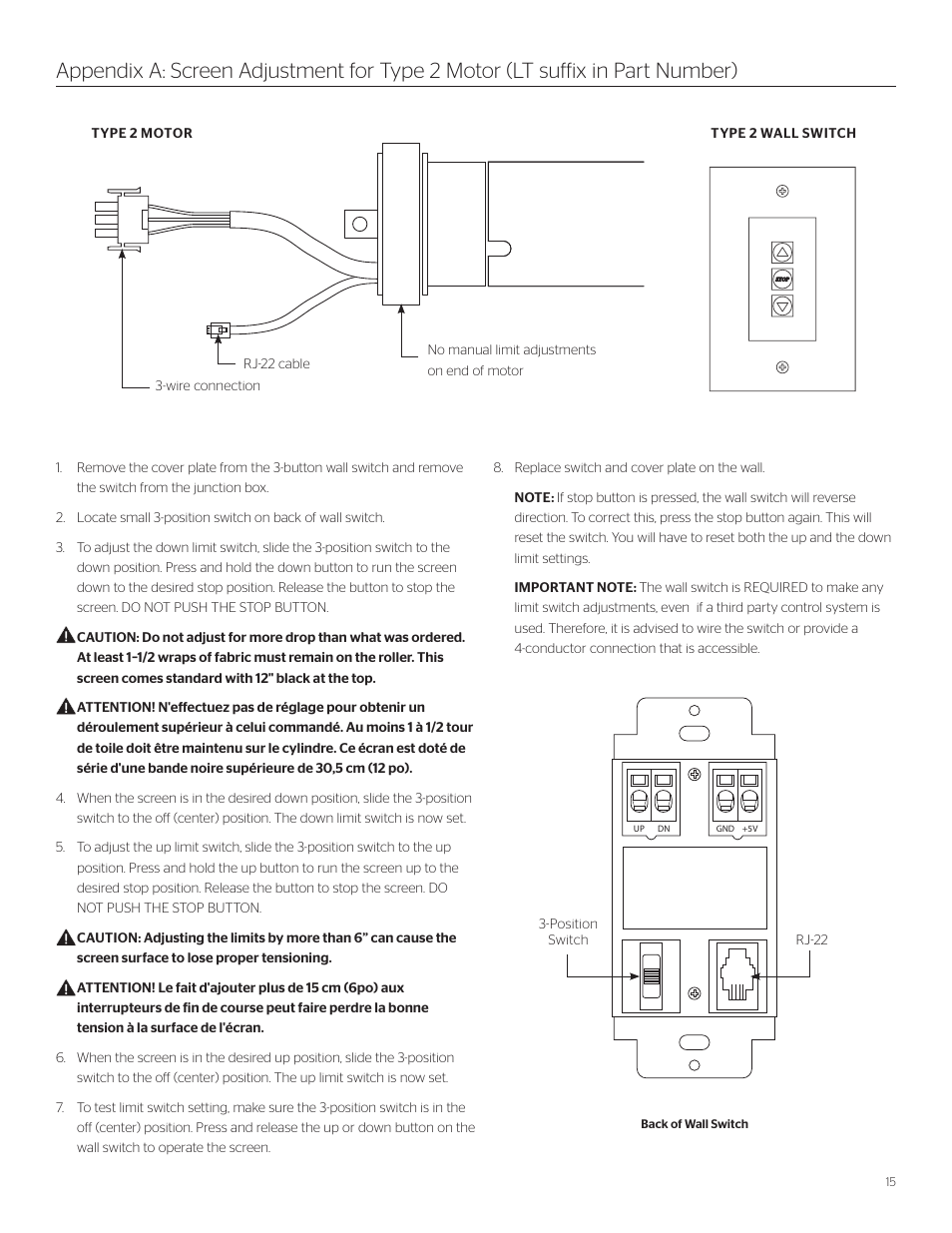Da-Lite ViewShare Tensioned Advantage Retrofit User Manual | Page 15 / 20