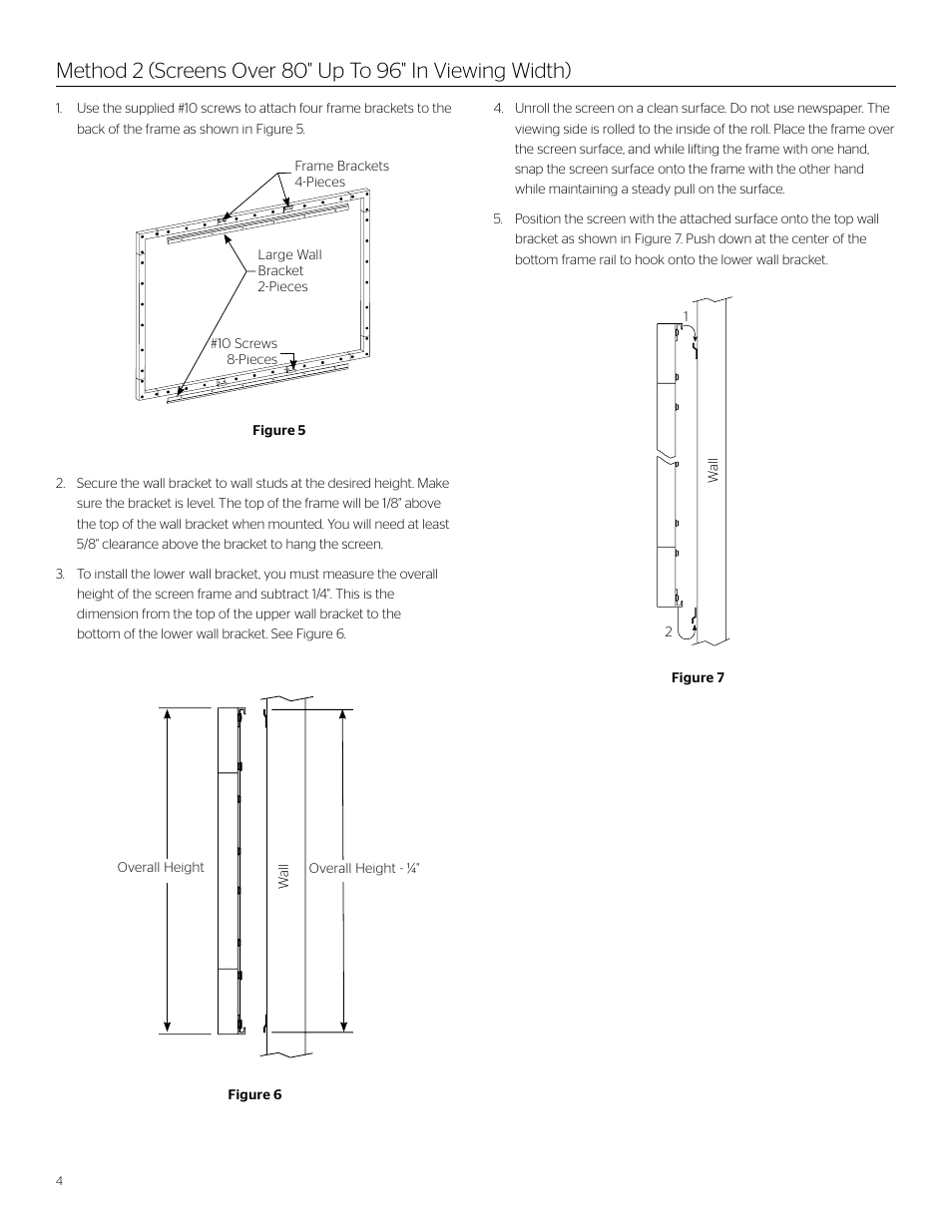 Da-Lite Da-Snap User Manual | Page 4 / 8