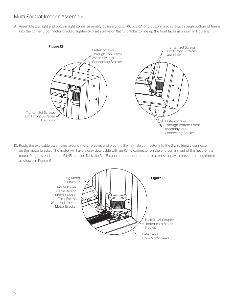 Multi format imager assembly | Da-Lite Multi Format Imager User Manual | Page 6 / 20