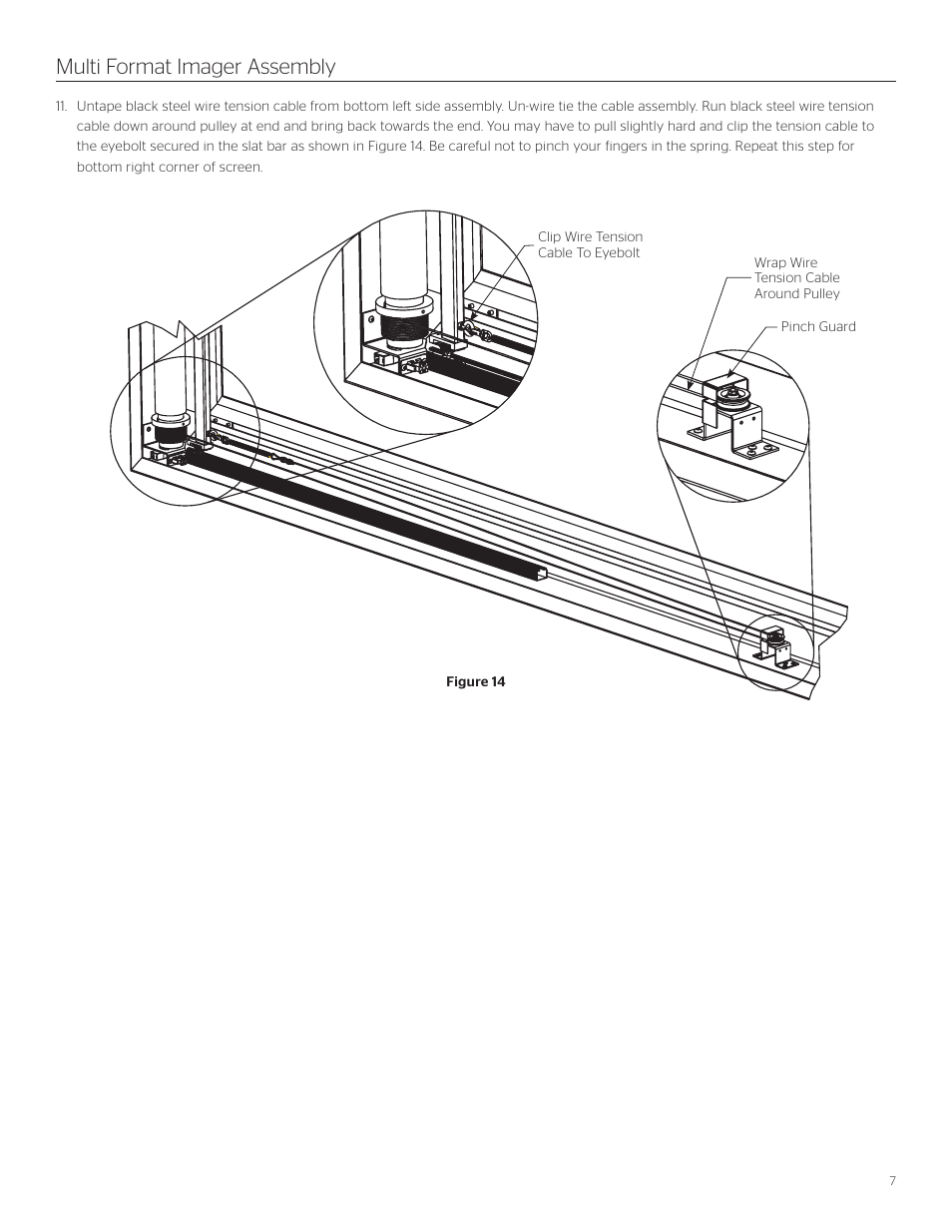 Multi format imager assembly | Da-Lite Multi Format Imager User Manual | Page 7 / 20