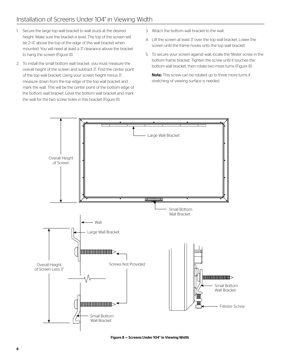 Da-Lite UTB Contour User Manual | Page 6 / 8