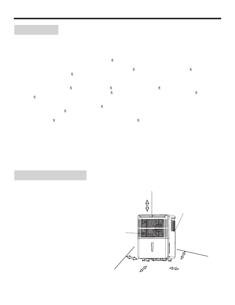 Instrucciones de instalación, Ubicación, Características | Danby ADR70B1C User Manual | Page 31 / 40