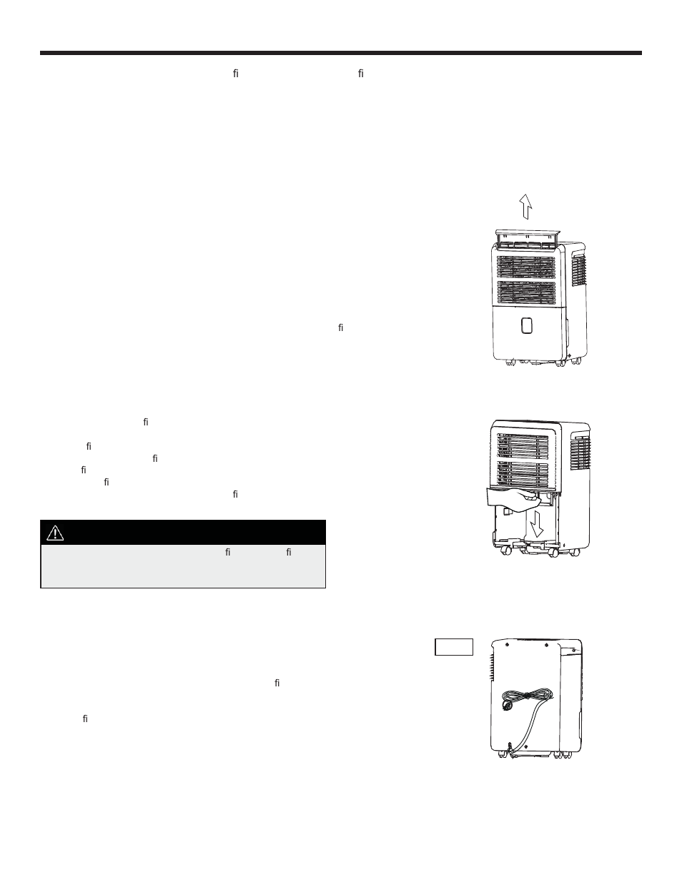 Soins et entretien, Mise en garde | Danby DDR30B1GP User Manual | Page 24 / 39