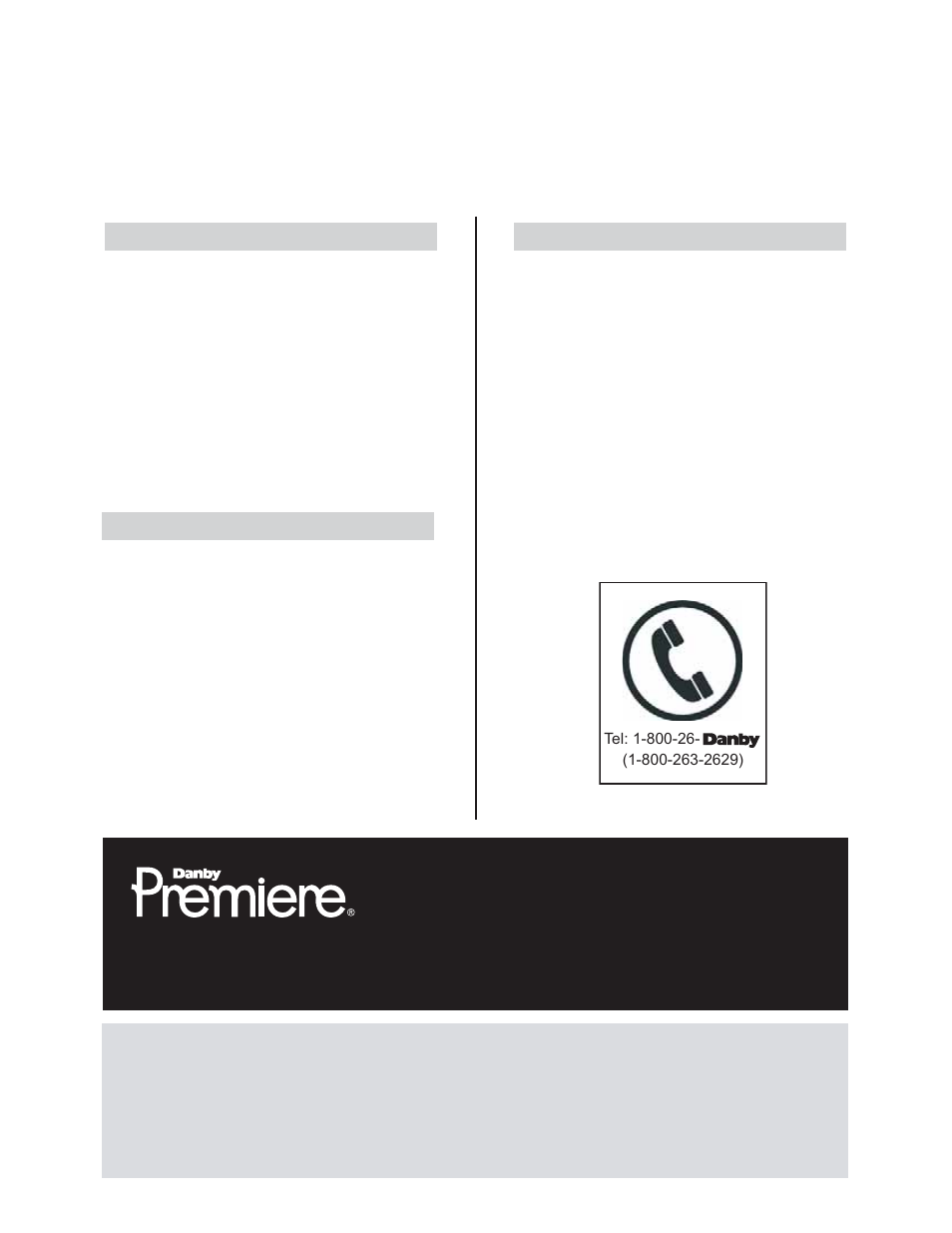 User's manual | Danby DDR30B1GP User Manual | Page 39 / 39