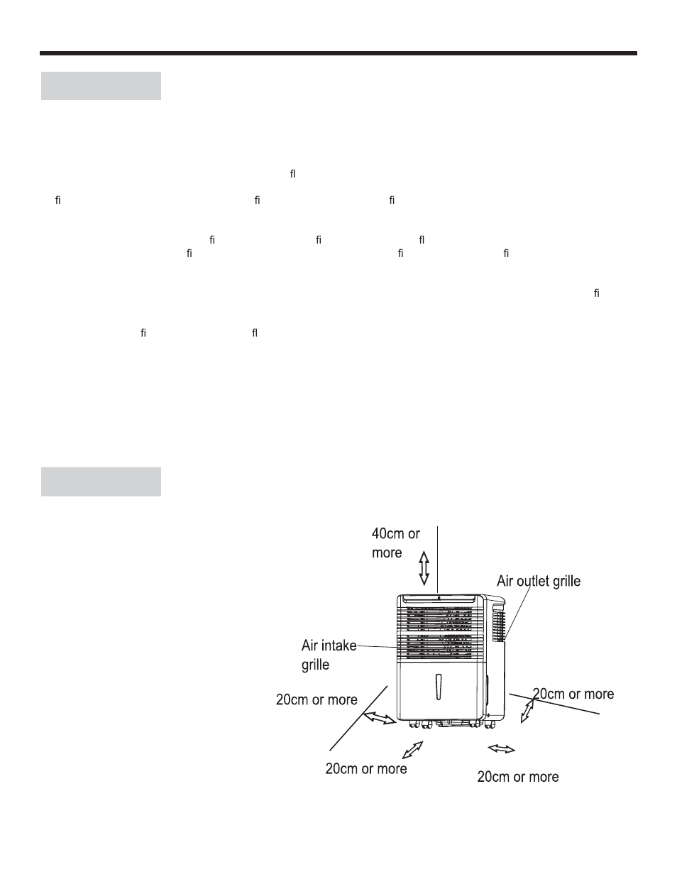 Installation instructions, Location, Features | Danby DDR30B1GP User Manual | Page 6 / 39