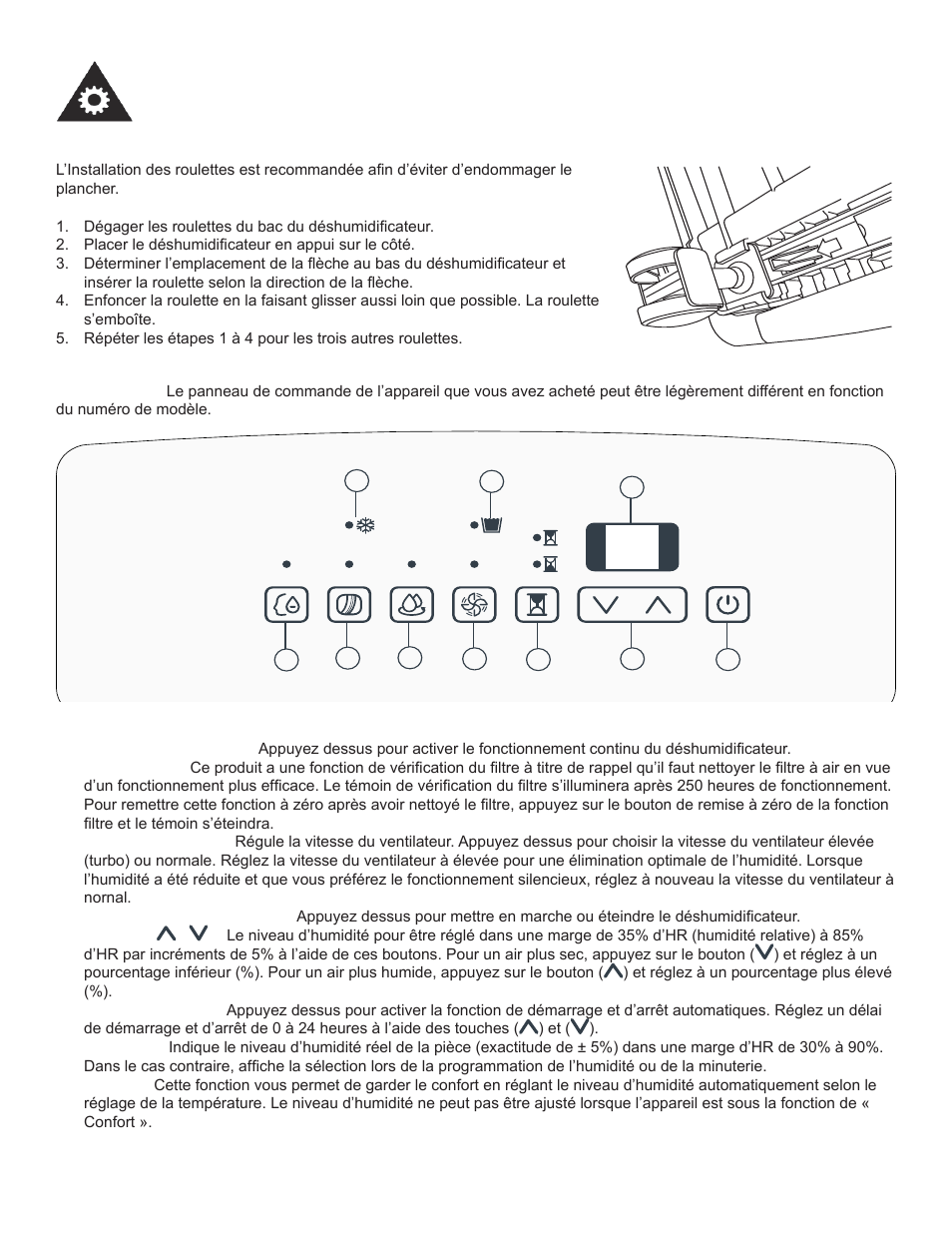 Consignes d’utilisation | Danby DDR45B3WP User Manual | Page 22 / 48