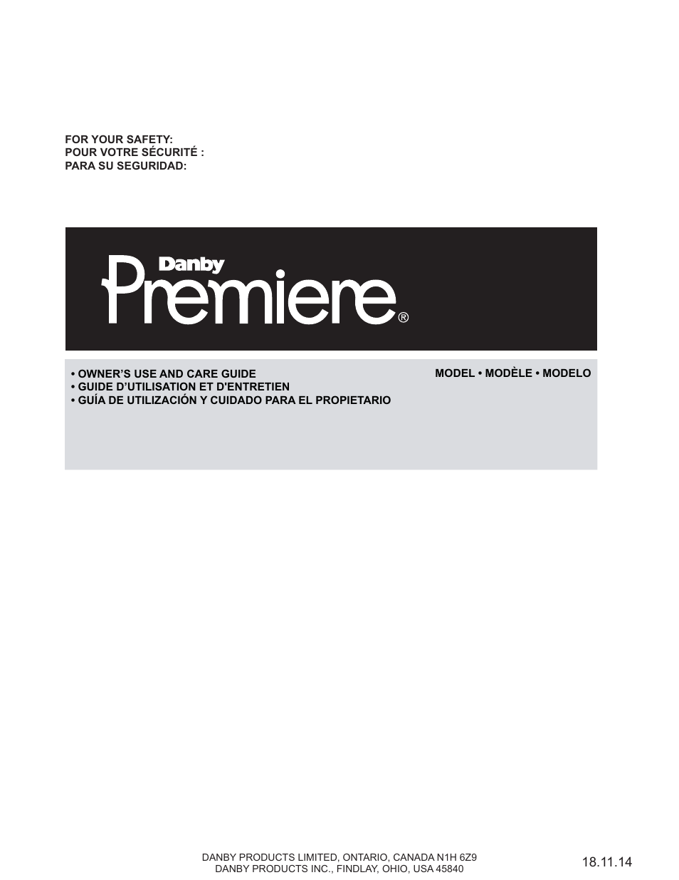 Danby DDR60B3WP User Manual | 48 pages