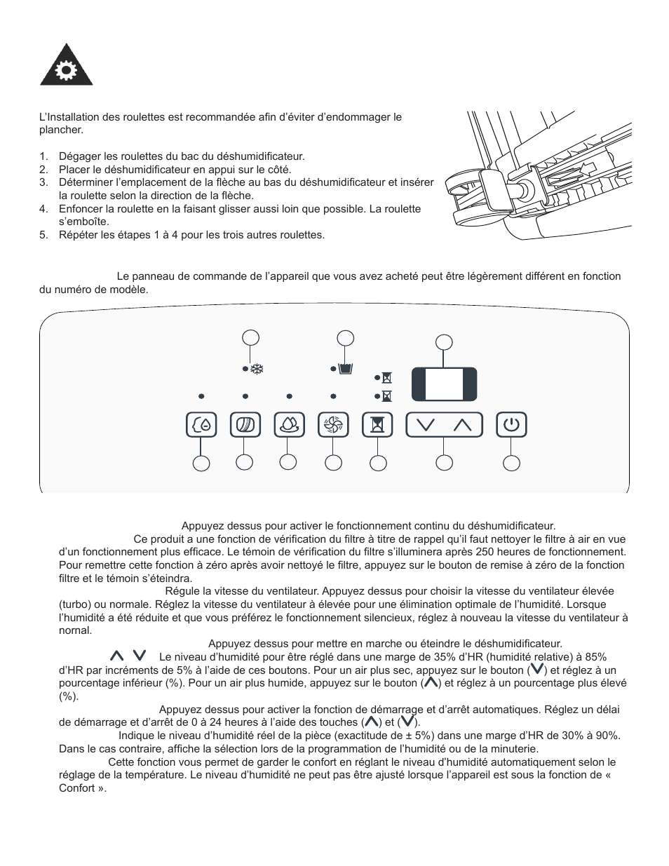 Consignes d’utilisation | Danby DDR60B3WP User Manual | Page 22 / 48