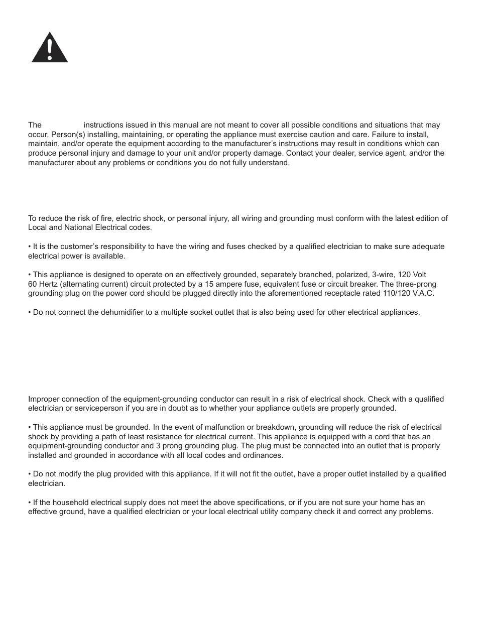 Important safety information, Save these instructions, Electrical requirements | Grounding instructions | Danby DDR60B3WP User Manual | Page 6 / 48