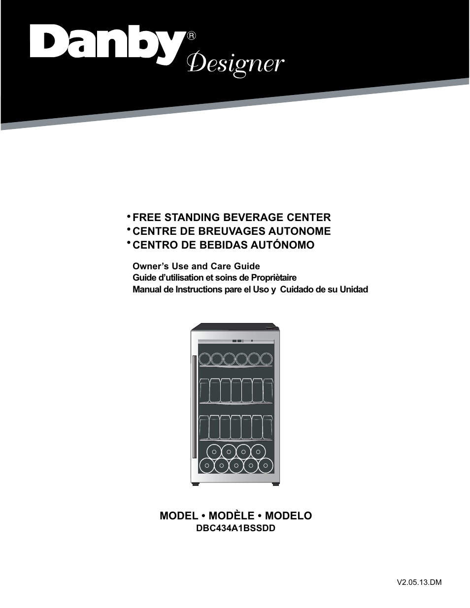 Danby DBC434A1BSSDD User Manual | 33 pages