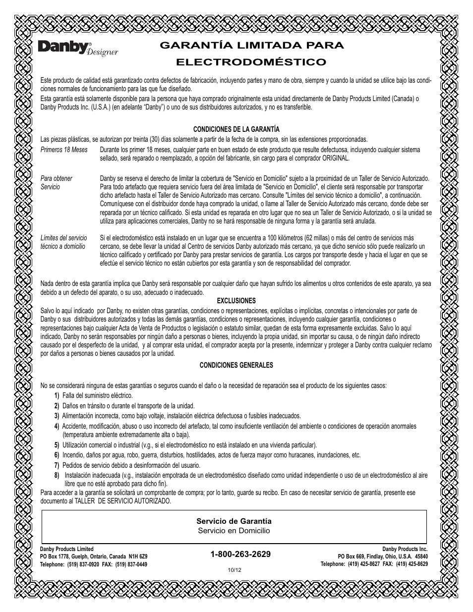 Danby DBC434A1BSSDD User Manual | Page 32 / 33