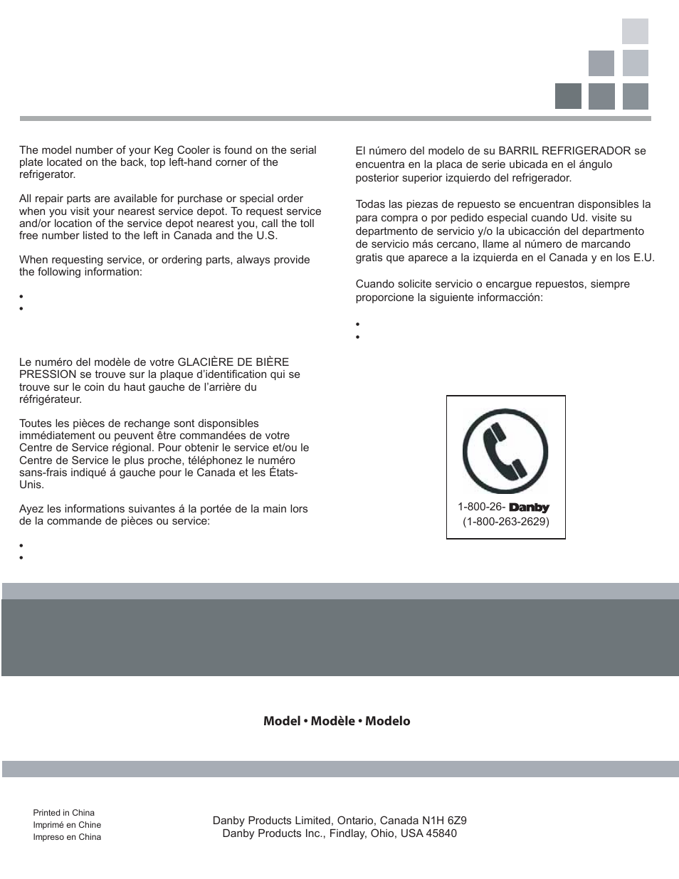 Danby DCR033B1BDB User Manual | Page 46 / 46