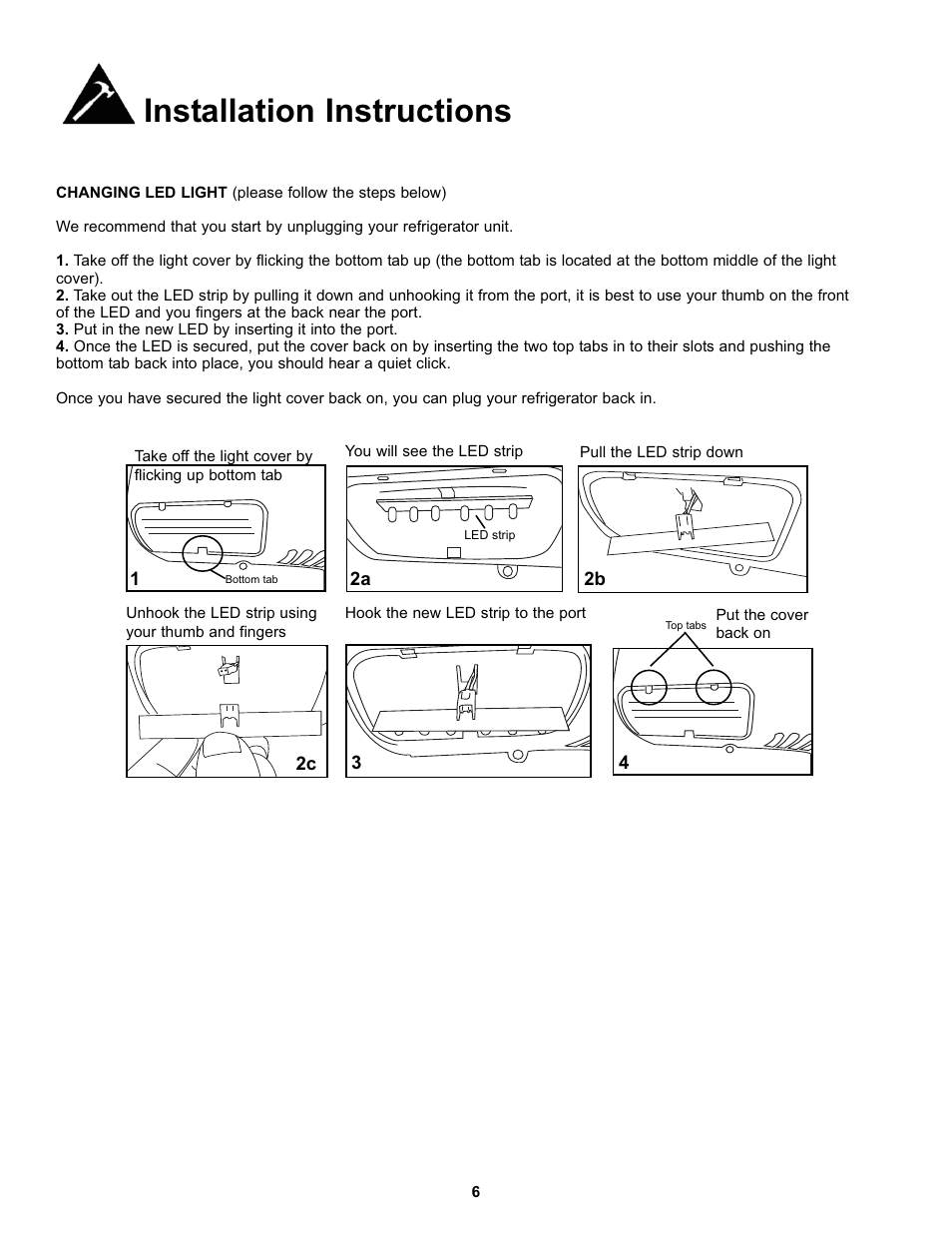 Installation instructions | Danby DFF123C2BSSDD User Manual | Page 9 / 34