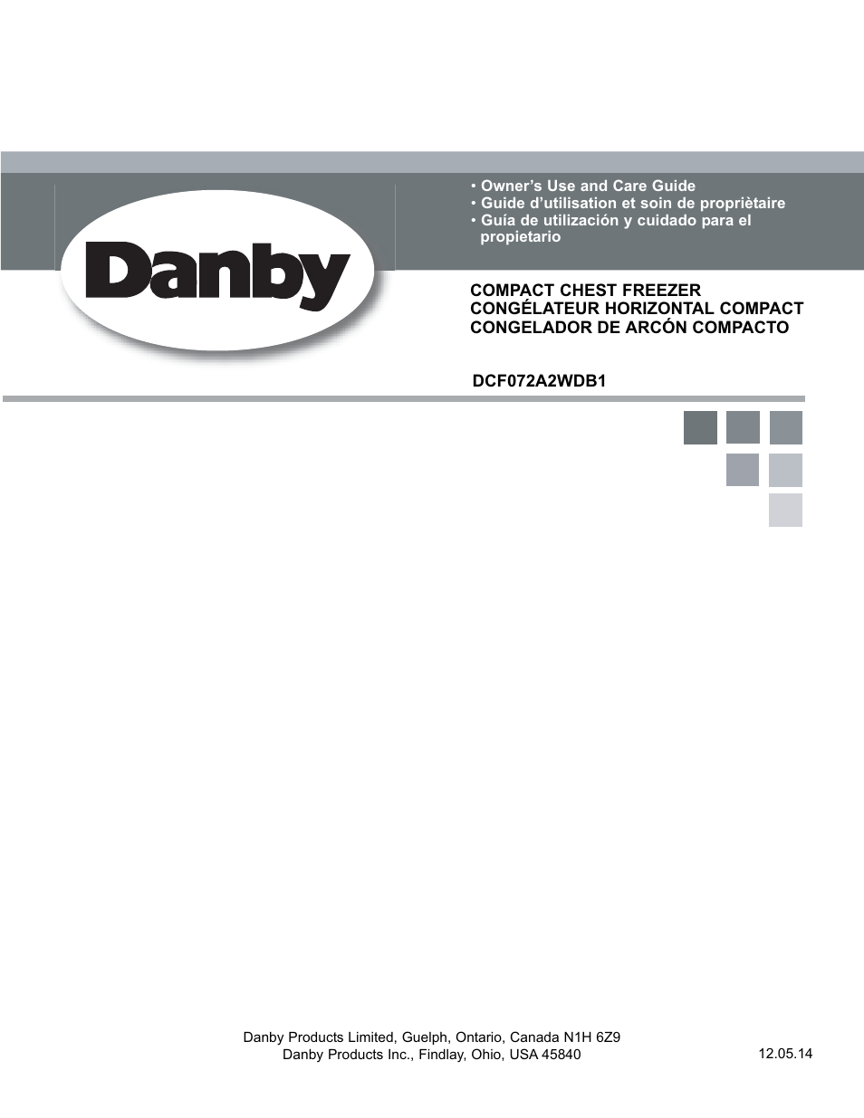 Danby DCF072A2WDB1 User Manual | 24 pages