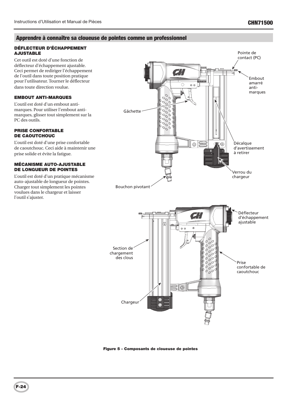 Campbell Hausfeld IN730100AV User Manual | Page 24 / 48