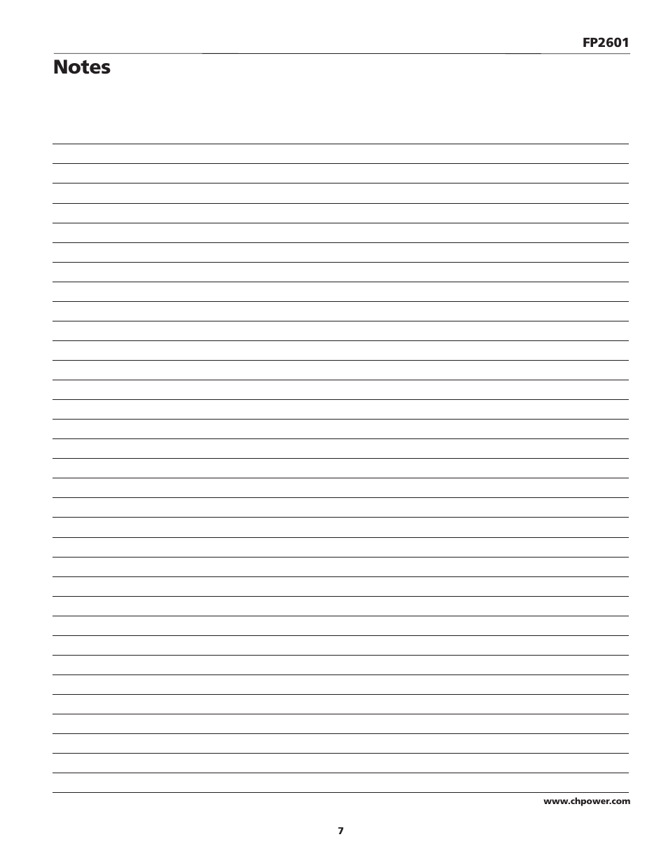 Campbell Hausfeld FP2601 User Manual | Page 7 / 32