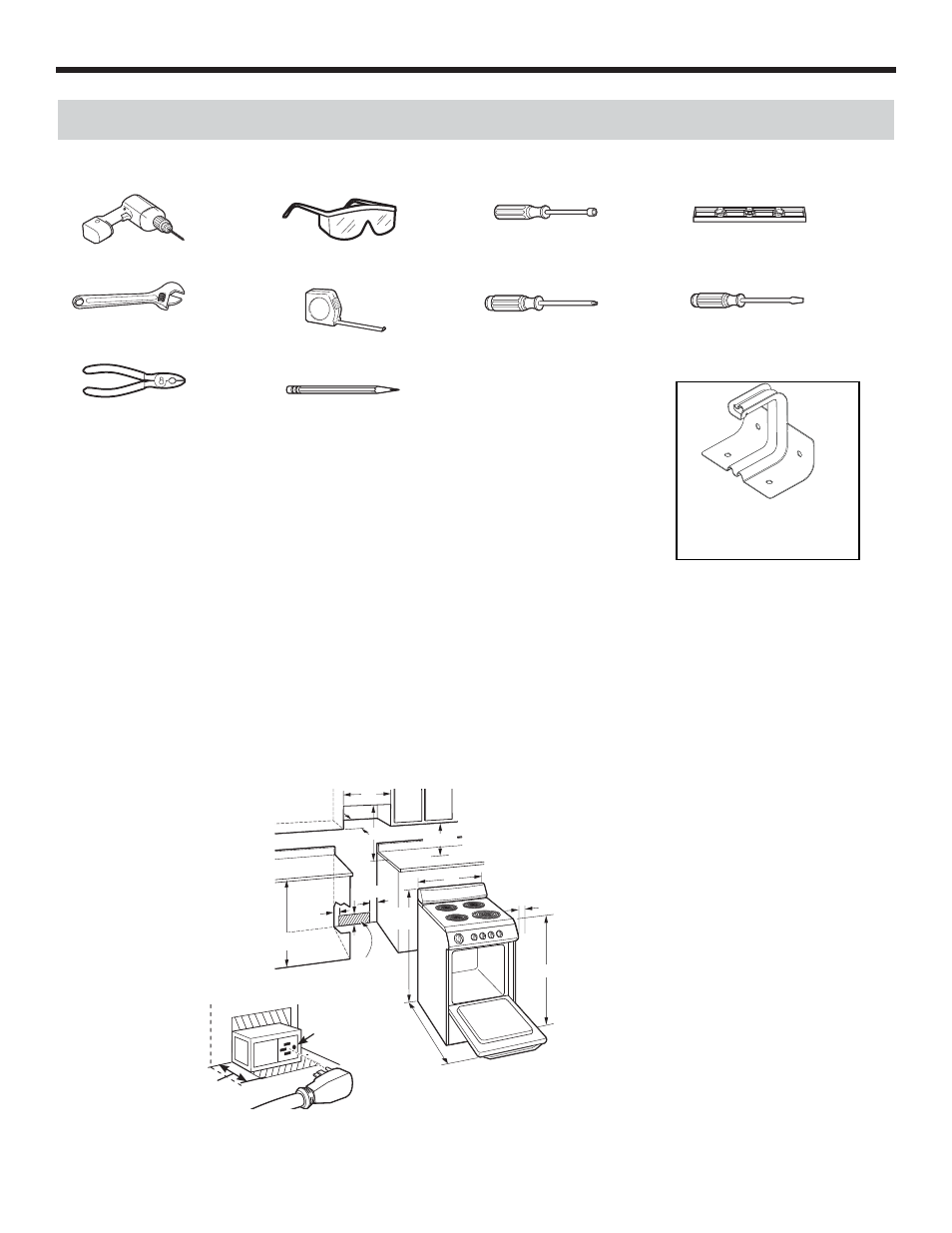 Instructions d’installation, 1) retirez tous les composants d’emballage, 2) préparez l’ouverture | Danby DER241WC User Manual | Page 46 / 77