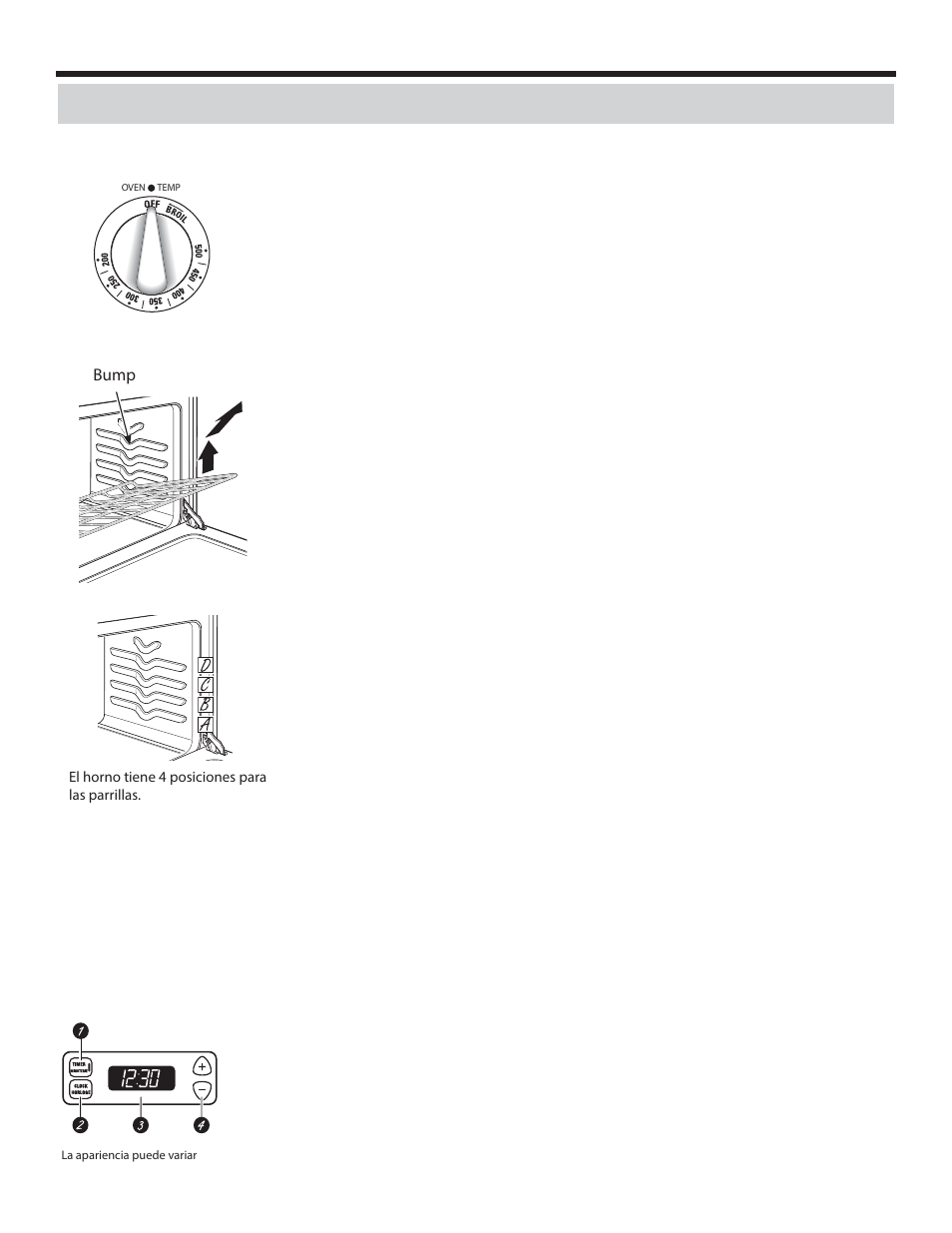 Operación, Usando el horno | Danby DER241WC User Manual | Page 60 / 77