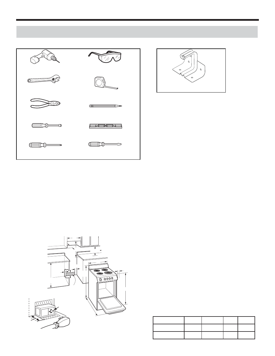 Instrucciones de instalación, Prepárese para instalar el aparato, 1) retire los materiales de empaque | 2) prepare la apertura | Danby DER241WC User Manual | Page 71 / 77