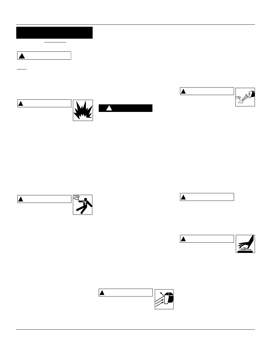Attention, Danger, Avertissement | Campbell Hausfeld WF2010 User Manual | Page 14 / 36
