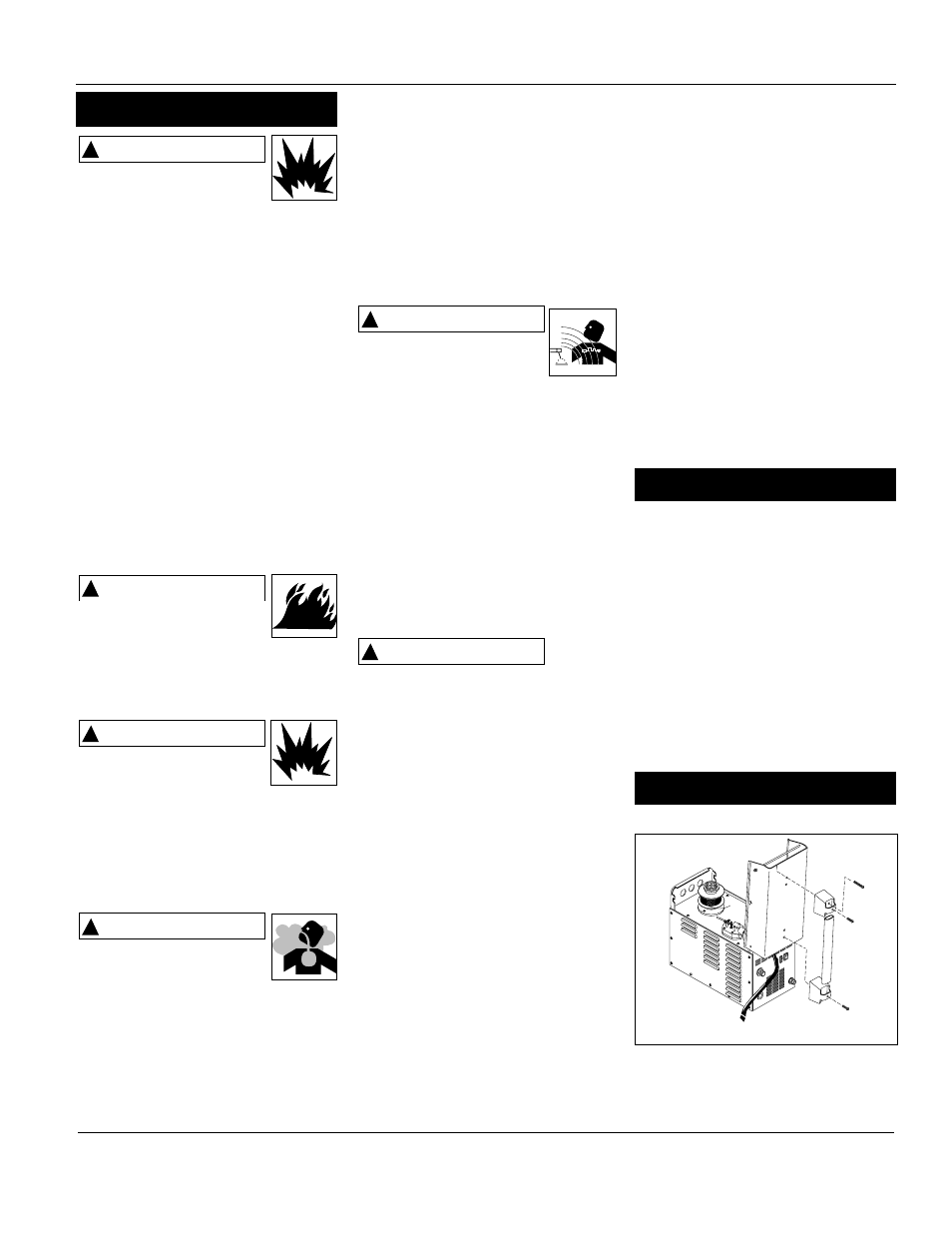 Installation montage, Avertissement | Campbell Hausfeld WF2010 User Manual | Page 15 / 36