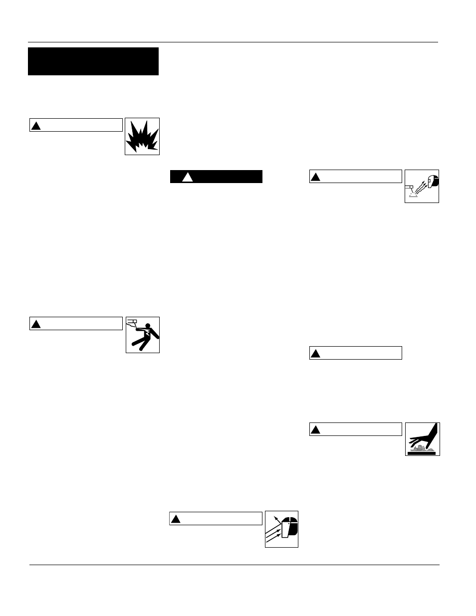 Peligro, Advertencia, Advertencia medidas de seguridad | Campbell Hausfeld WF2010 User Manual | Page 26 / 36