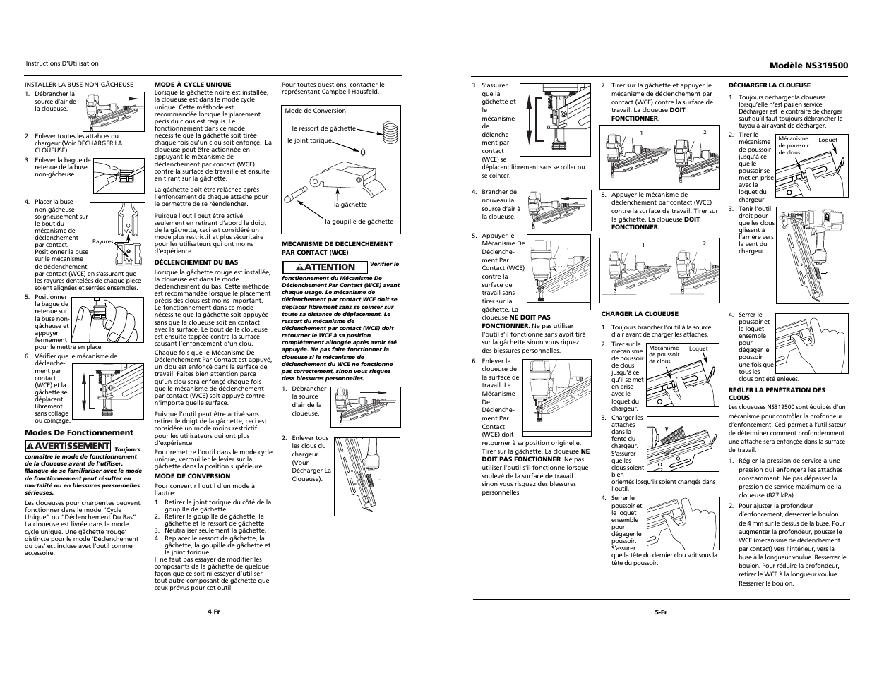 Campbell Hausfeld NS319500 User Manual | Page 12 / 12