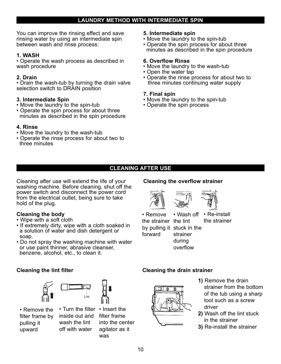 Danby DTT100A1WDB User Manual | Page 11 / 38