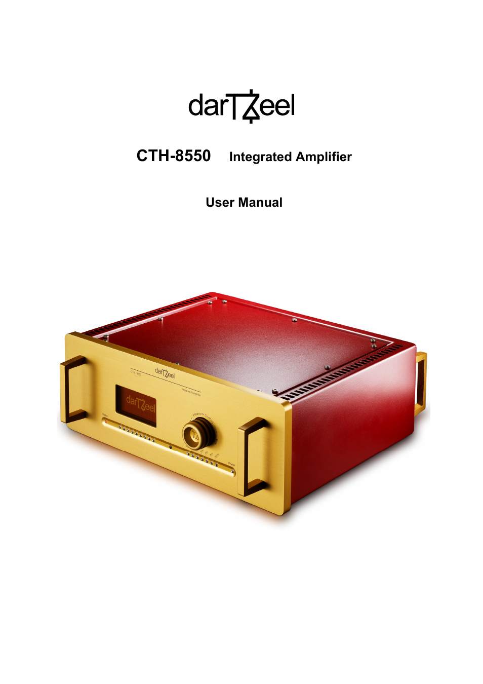 darTZeel Audio CTH-8550 User Manual | 15 pages