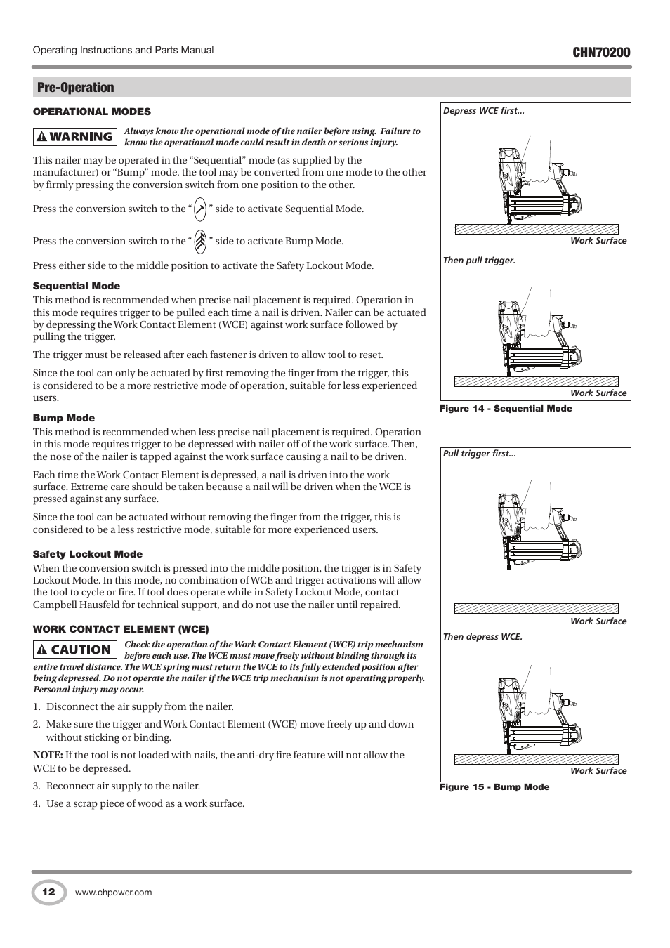 Campbell Hausfeld IN727900AV User Manual | Page 12 / 60