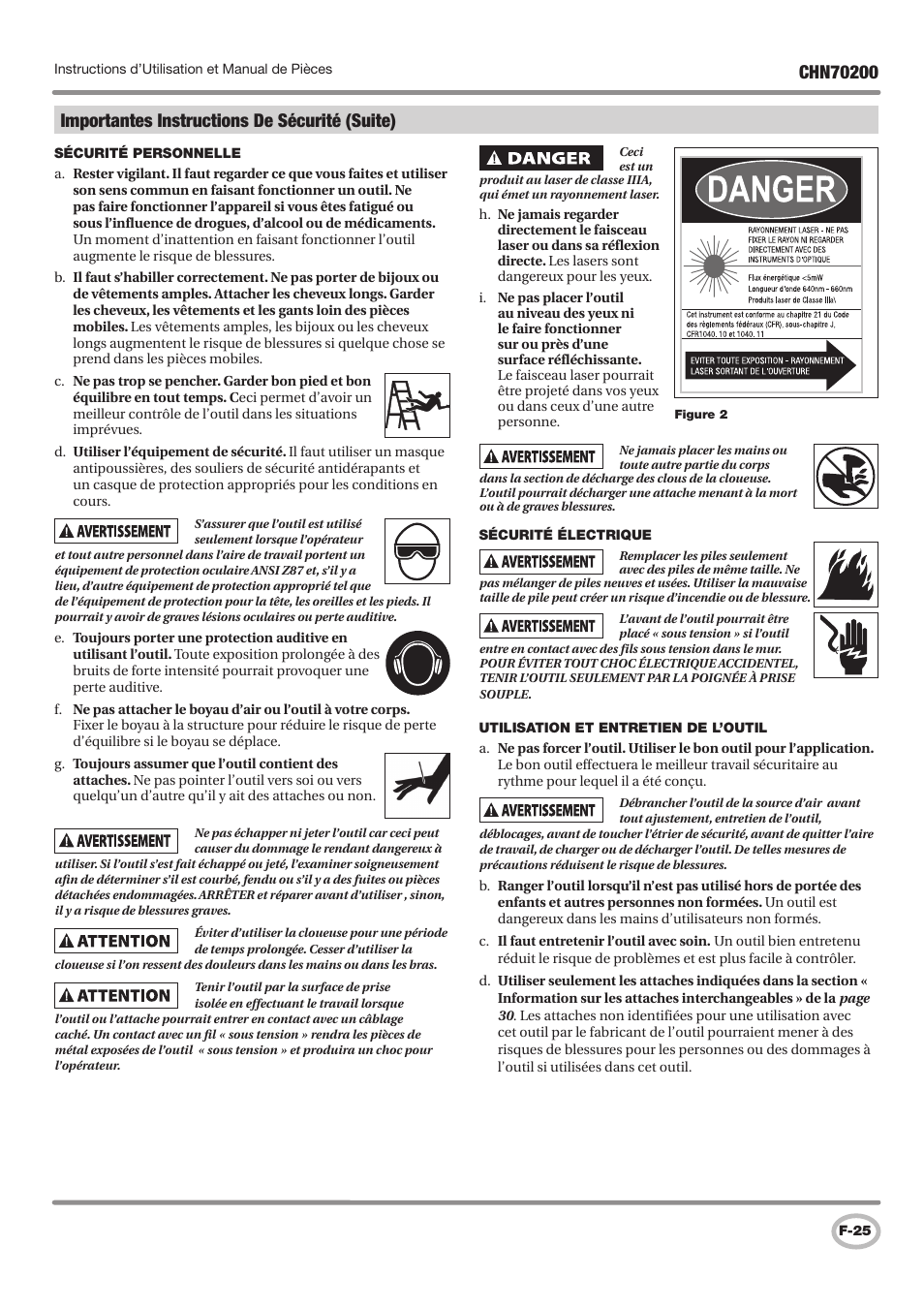 Campbell Hausfeld IN727900AV User Manual | Page 25 / 60