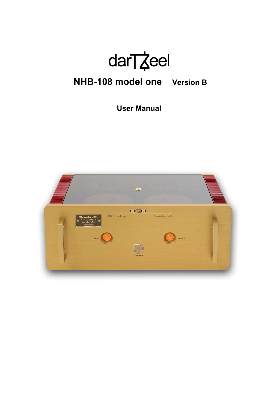 darTZeel Audio NHB-108 B version User Manual | 35 pages