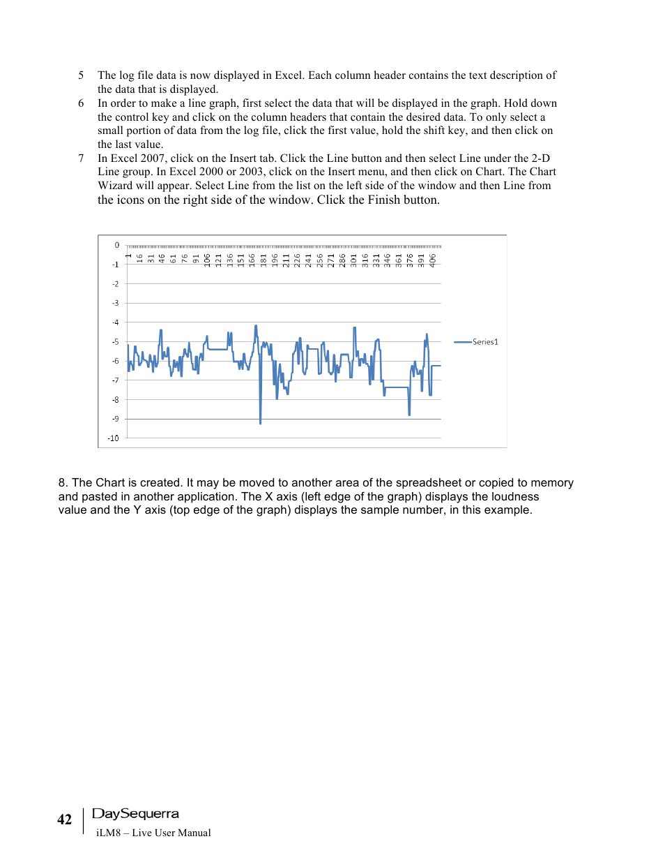 DaySequerra iLM8 Live User Manual | Page 42 / 46