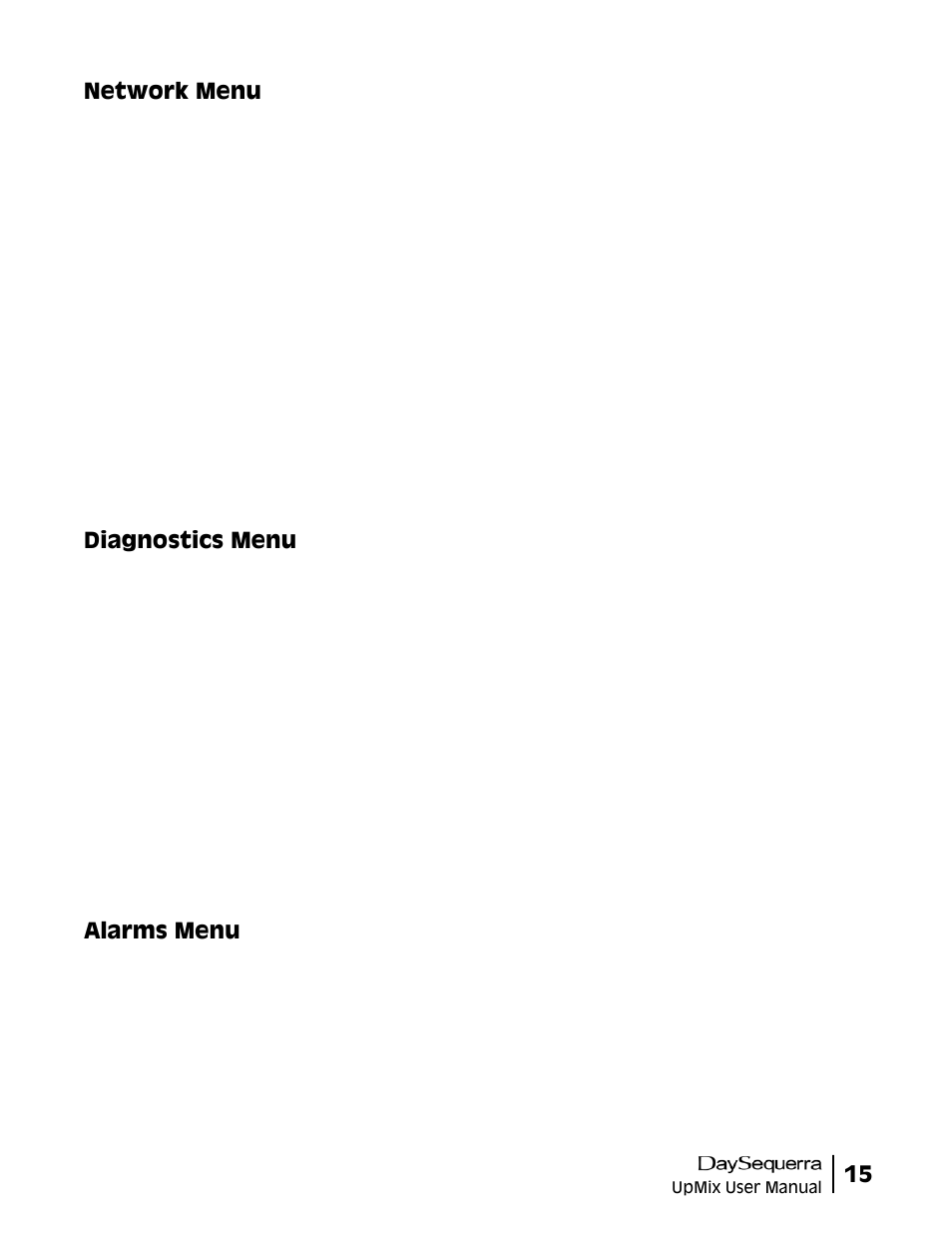 DaySequerra UpMix User Manual | Page 17 / 22